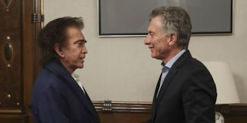Macri recibió en la Casa de Gobierno al cantante venezolano \