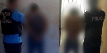 Uno de los detenidos mordió a un policía\u002E