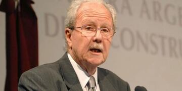 Carlos Wagner, expresidente de la Cámara Argentina de la Construcción\u002E