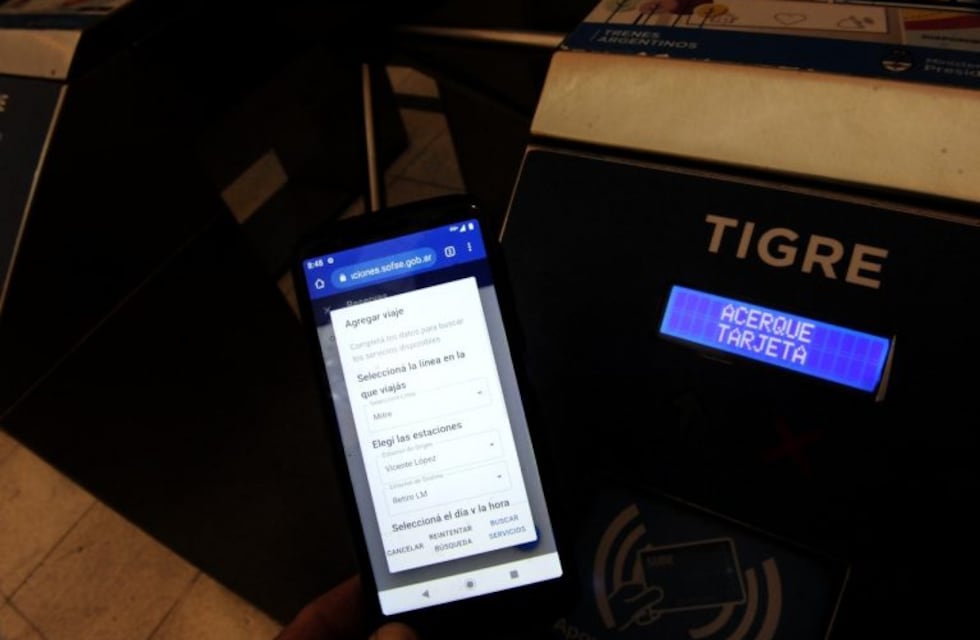 Rige la reserva de asientos para el ramal Tigre la línea Mitre: el paso a paso de cómo gestionarlo