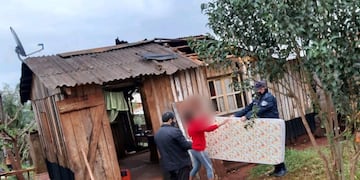 Las familias recibieron los elementos recaudados\u002E