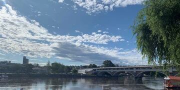 Creciente en el Lago San Roque