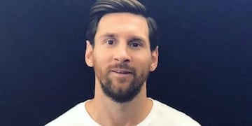 Lionel Messi habló sobre el hecho de que el circo produzca un show sobre él\u002E (Instagram)