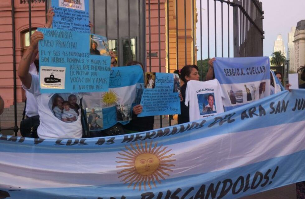 ARA San Juan: los familiares de los tripulantes le piden a Macri que siga la búsqueda