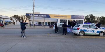 Un camionero lo atropello y luego huyó\u002E