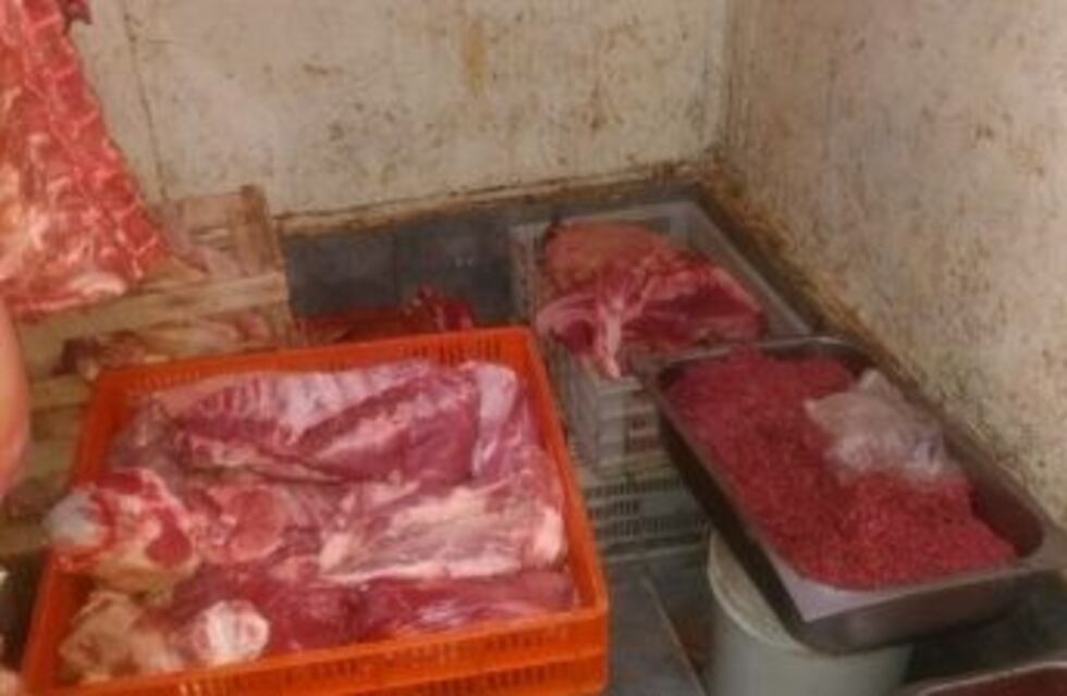 En fotos: incautan 700 kilos de carne en mal estado en Alta Gracia