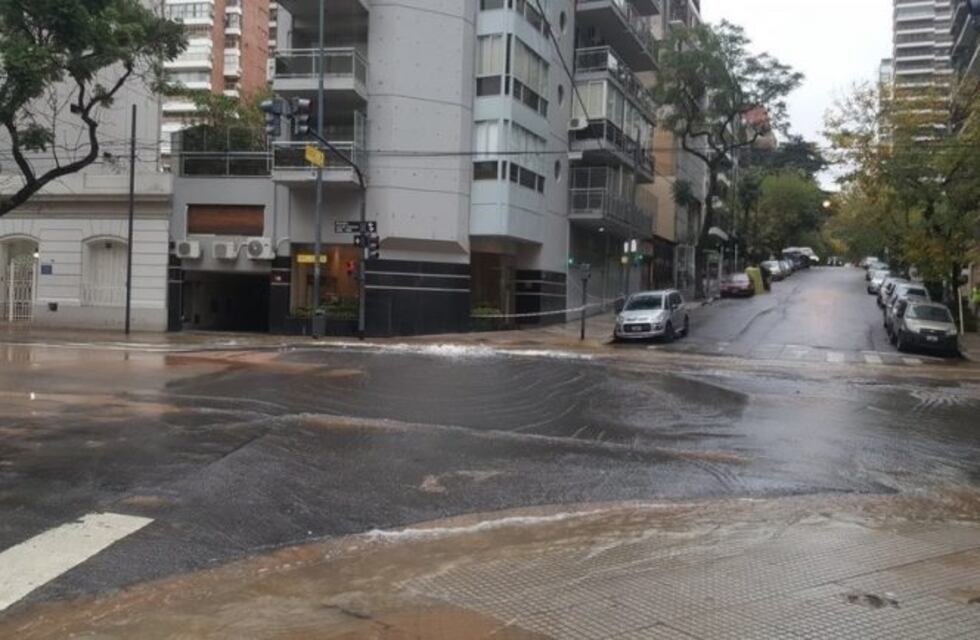 Belgrano: el tránsito estará cortado una semana por la rotura de un caño de agua