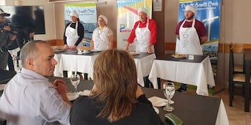 Puerto Santa Cruz eligió el plato Magallánico de Róbalo