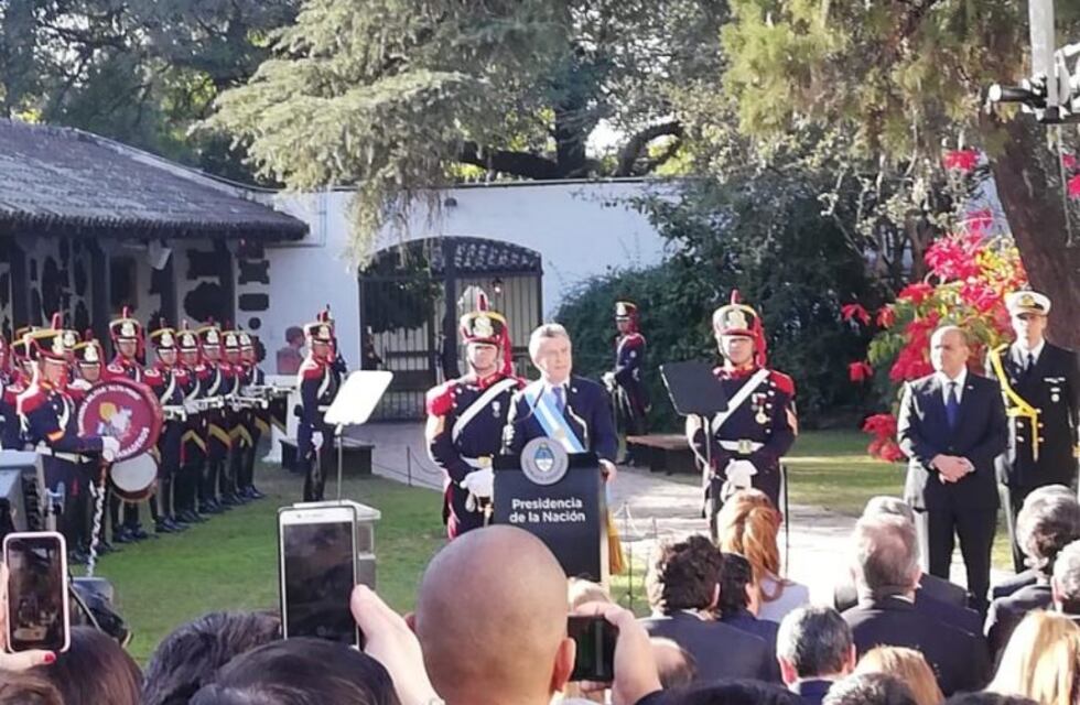 El presidente Macri, el gobernador Manzur y funcionarios rindieron homenajes a los Congresales de 1816