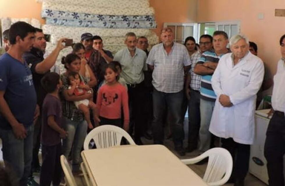 Neder estuvo en las zonas más afectadas por las inundaciones