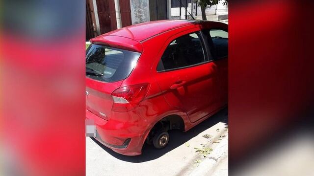 Auto vandalizado\u002E