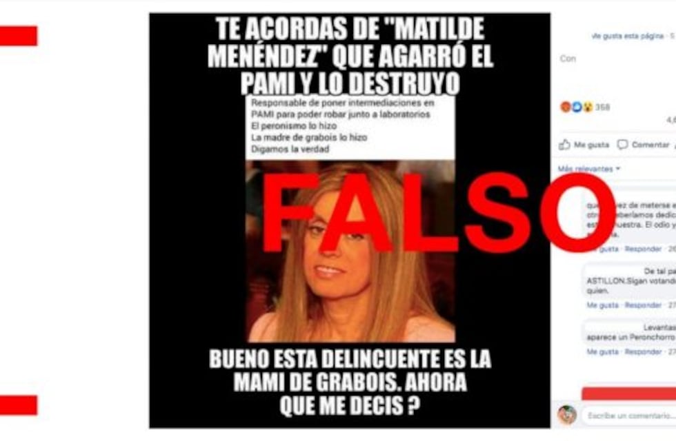 Es falso que Grabois es hijo de una ex funcionaria "que agarró el PAMI y lo destruyó"