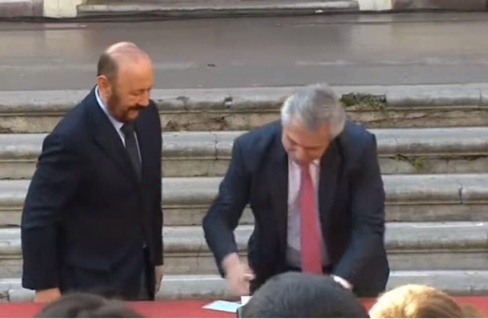 Gildo Insfrán firmó con Alberto Fernández un acuerdo para una potencial reactivación de la obra pública