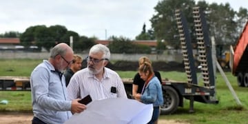 Comenzó la construcción del hospital modular de Mar del Plata (Foto: La Capital)