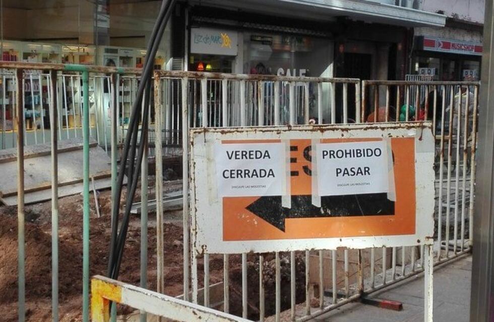 Este lunes se normaliza el tránsito peatonal sobre Sarmiento y Córdoba