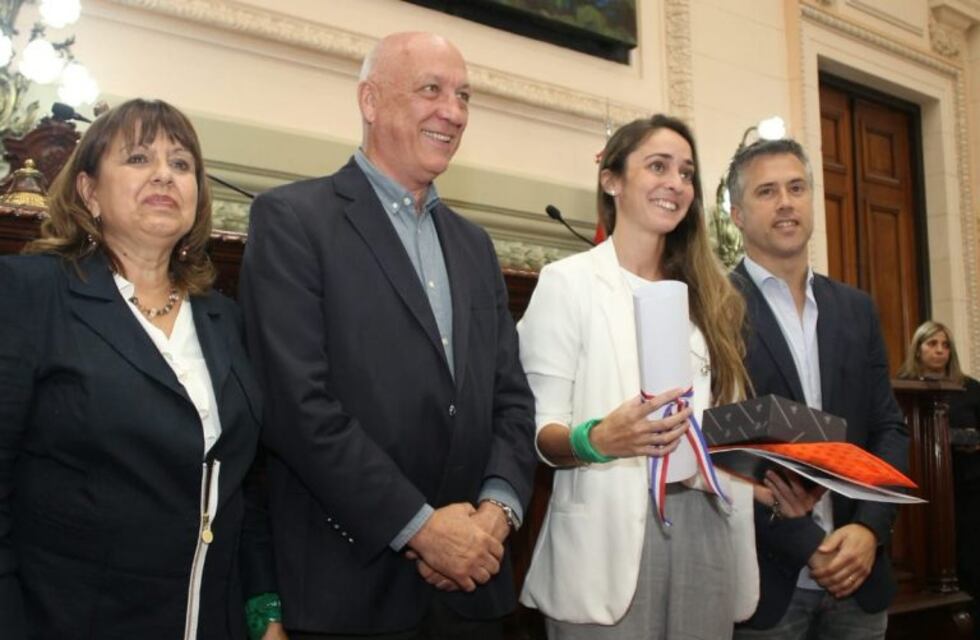 Distinguieron a Macarena Sánchez en la Legislatura santafesina