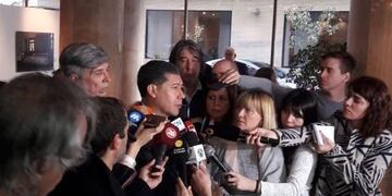 Sergio Casas participó de la reunión de gobernadores y pidió por el punto de coparticipación