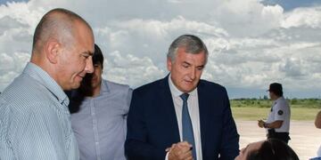 El gobernador Morales recibió a Manuel Vilca al arribar a Jujuy