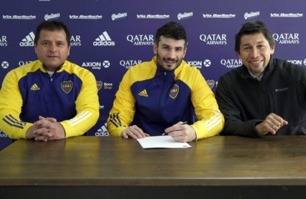Javier García firmó contrato con Boca y vuelve al club que lo vio nacer