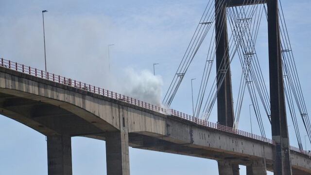 El puente General Belgrano une a la provincia de Corrientes y Chaco.