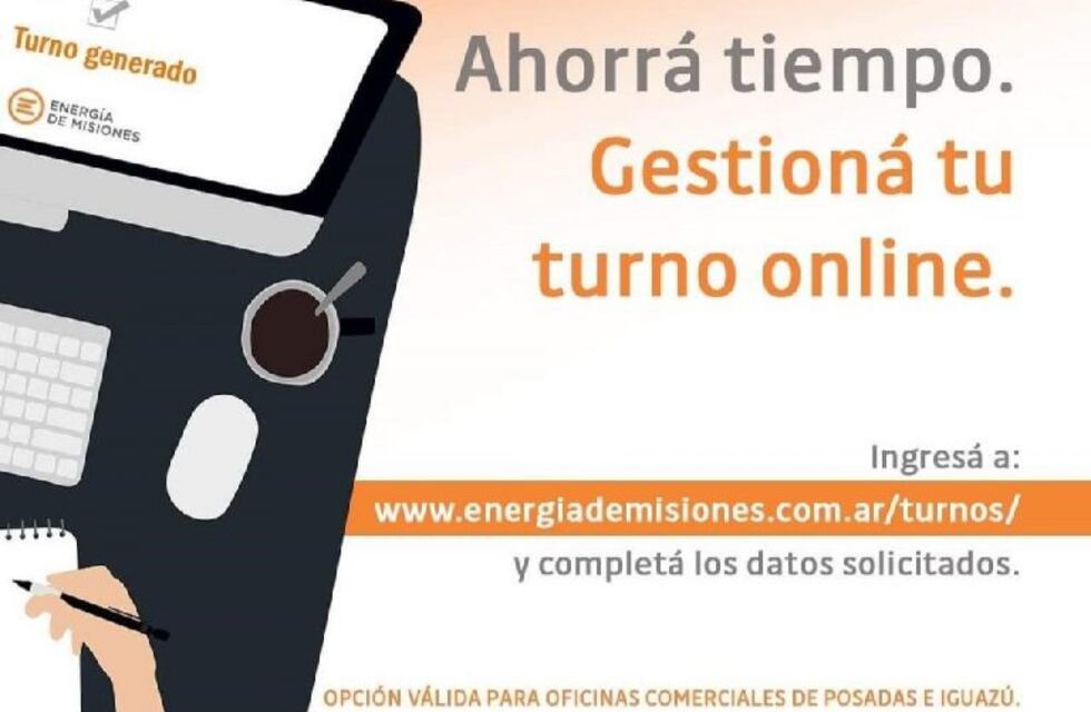 Energía de Misiones incorporó nuevas oficinas para turnos online