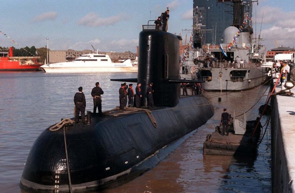 La última foto de la tripulación completa del submarino ARA San Juan