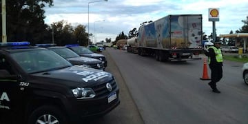 Controles en la ruta 34 por parte del Municipio de Sunchales (Prensa Municipalidad de Sunchales)