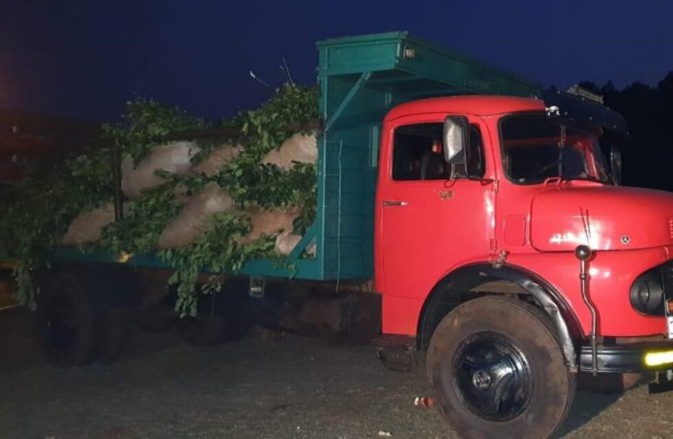 Incautaron más de dos toneladas de yerba mate robada en Santiago de Liniers