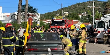 Importante convocatoria en la primera Expo Bomberos de Carlos Paz