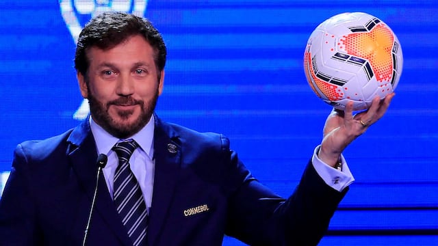 Alejandro Domínguez opinó sobre el duelo suspendido entre Argentina y Brasil.