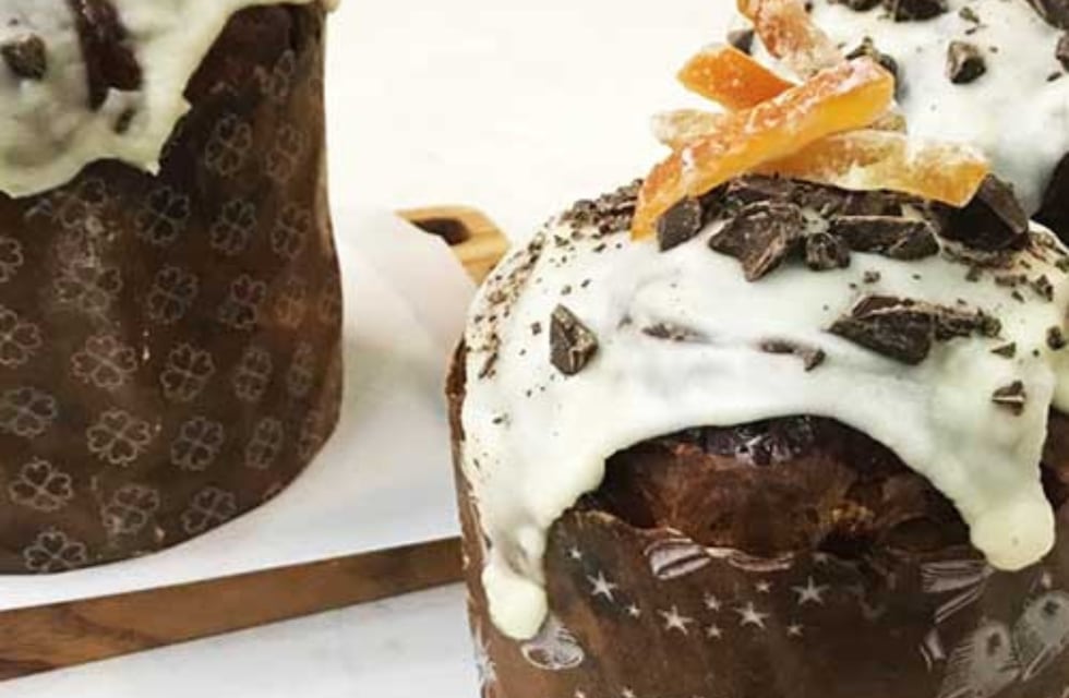 Cómo hacer pan dulce chocolate y naranja mega esponjoso: la receta original de Ximena Sáenz, de Cocineros Argentinos