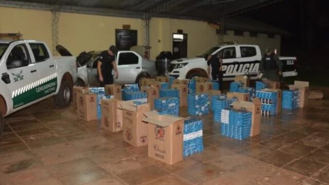 9 de Julio: incautan más de 11.900 paquetes de cigarrillos tras operativo.