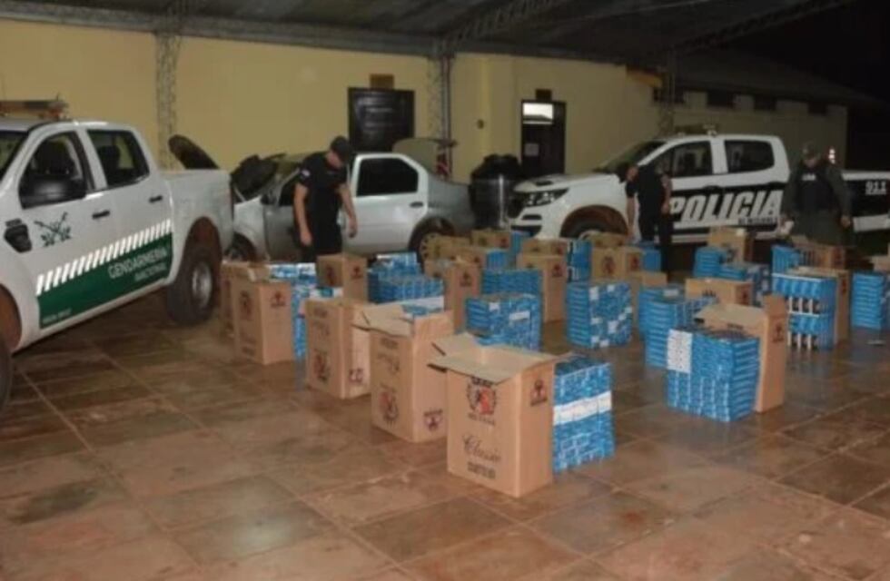 9 de Julio: incautan más de 11.900 paquetes de cigarrillos tras operativo