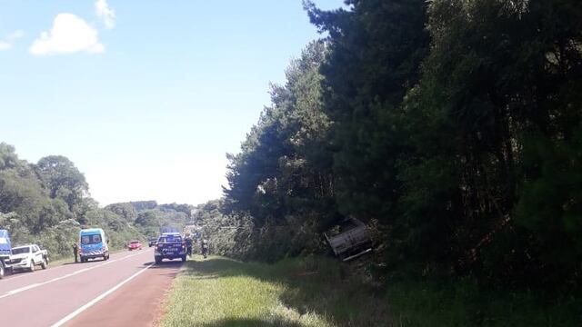 Despiste de un camión se cobró la vida de un hombre en Puerto Libertad.