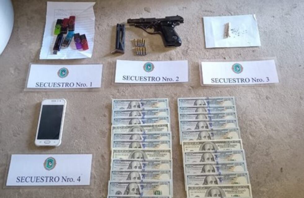 Allanamientos por drogas en Tres Arroyos: Tres detenidos y cocaína secuestrada