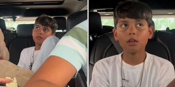 Un hombre fingió una pelea con su esposa para ver la reacción de su hijo y se volvió viral