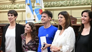 Diputados reconoció al joven sunchalense Agustín Boutet