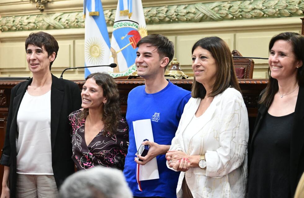 Diputados reconoció al joven sunchalense Agustín Boutet