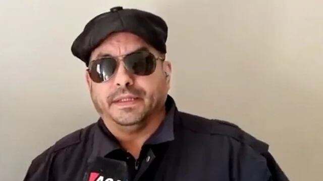 Fabián Tablado. Aseguró que la nueva denuncia en su contra no fue formulada por su ex pareja. (Captura de video)