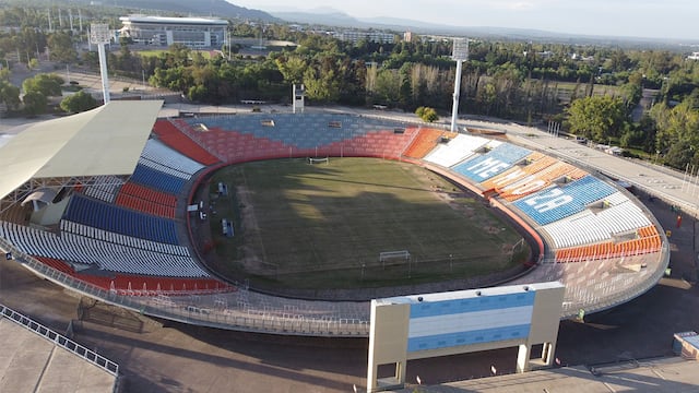 Estadio Malvinas Argentinas será sede del partido Estudiantes vs Independiente. Foto: Marcelo Rolland / Los Andes