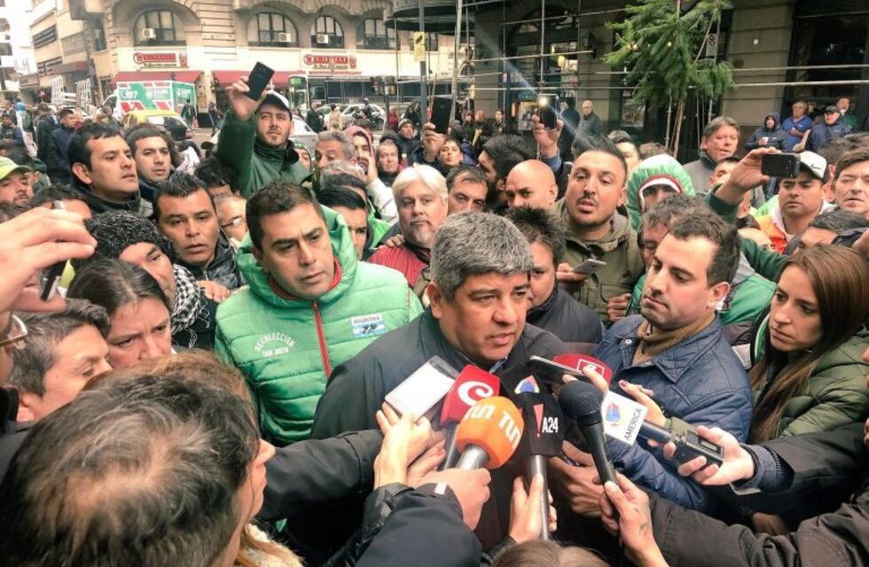 Pablo Moyano: "El lunes vamos a pedir un paro nacional"