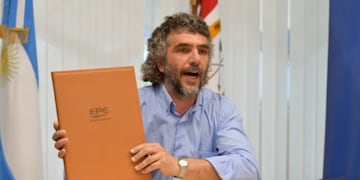 Mauricio Caussi, presidente de la EPE (Gobierno de Santa Fe)