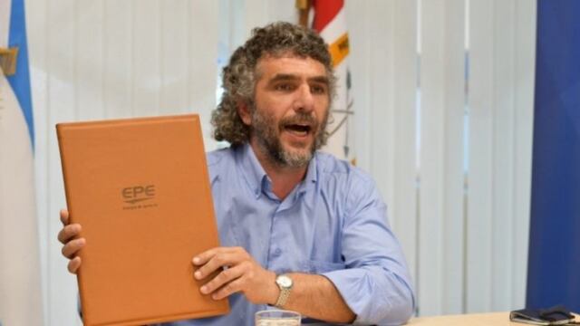 Mauricio Caussi, presidente de la EPE (Gobierno de Santa Fe)