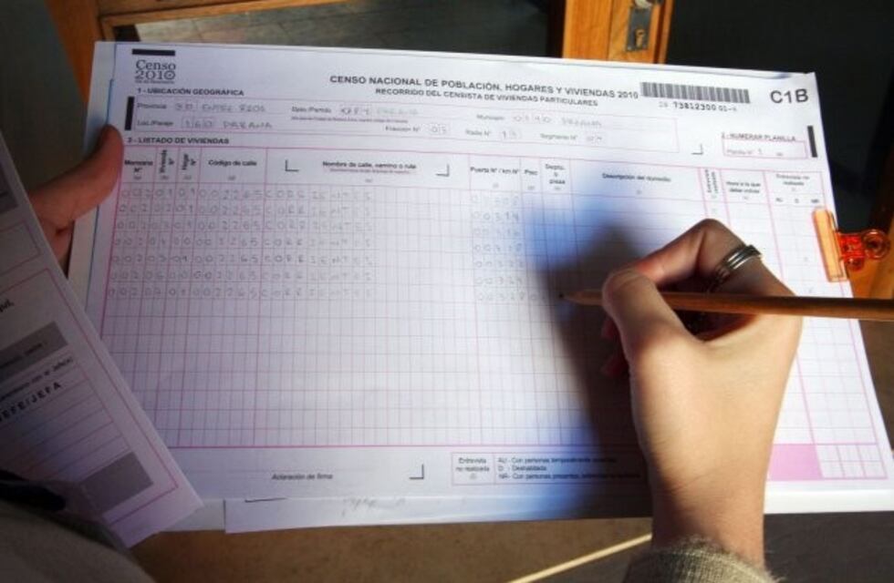 Censo de Población 2020 en Entre Ríos: para actualización catastral, convocan a supervisores y actualizadores