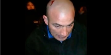 Tiroteo entre dos facciones de colectiveros marplatenses (Foto: Captura de video)