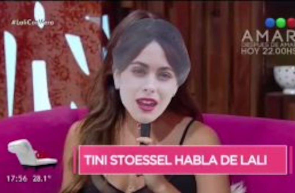 Lali Espósito y su picante imitación de Tini Stoessel