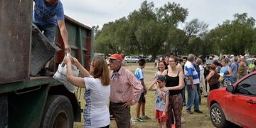 Jornada de Ecocanje en el parque de Mayo