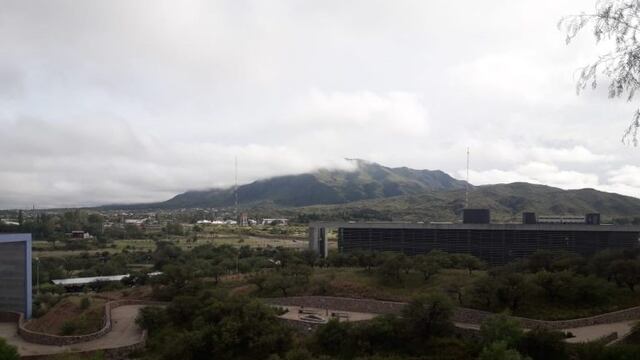 San Luis, con clima fresco y gris este jueves.