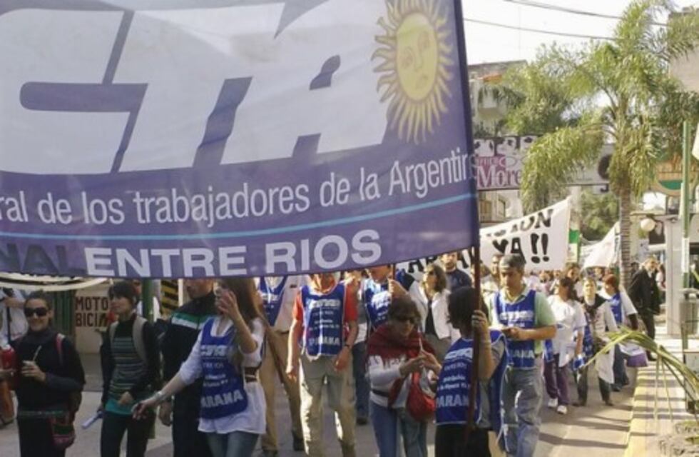CTA Entre Ríos: "El paro fue contundente. Los trabajadores estamos de pie"