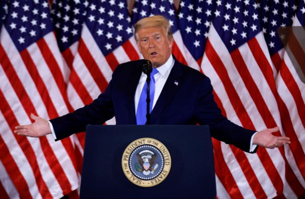 Contra la desinformación: Twitter marcó un tuit de Donald Trump como "potencialmente engañoso"